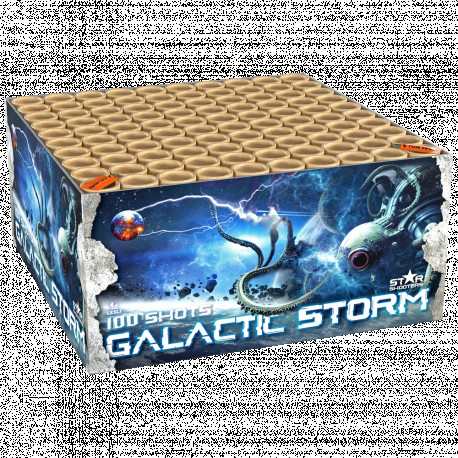 Galactic Storm, 100-Schuss-Verbundfeuerwerk