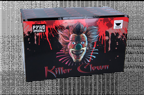 Killer Clown 25-Schuss-Fächerbatterie
