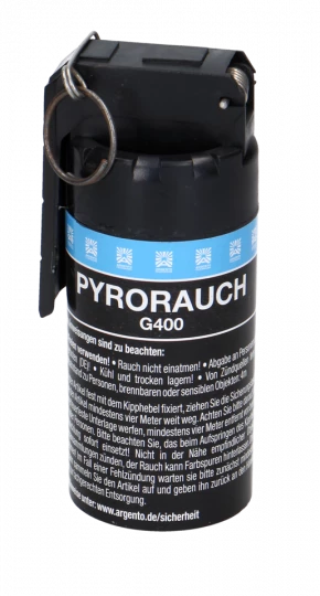Pyrorauch G400 mit Kipphebelzündung, schwarz