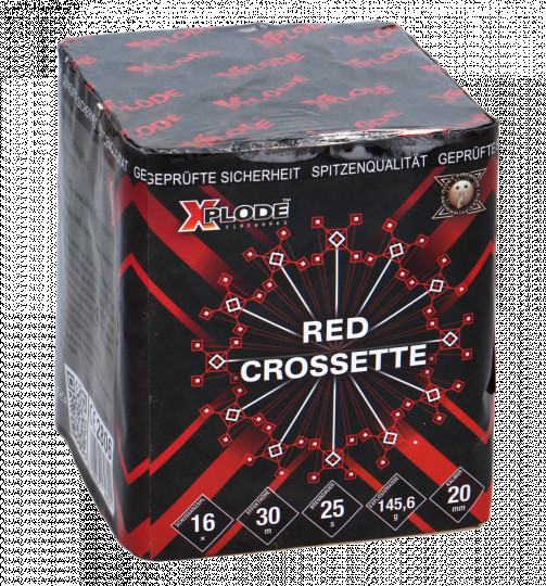Red Crossette, 16 Schuss Batterie