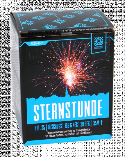 Argento Sternstunde - 10 Schuss Batterie
