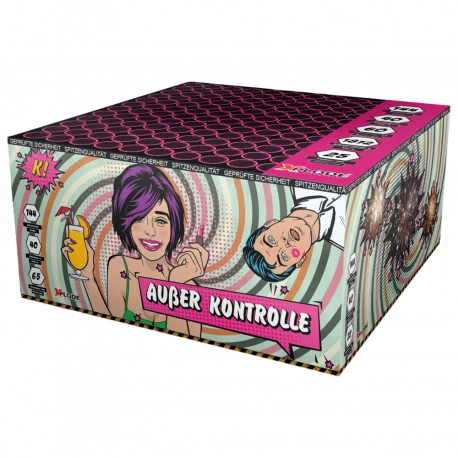Außer Kontrolle, 144-Schuss-Verbundfeuerwerk