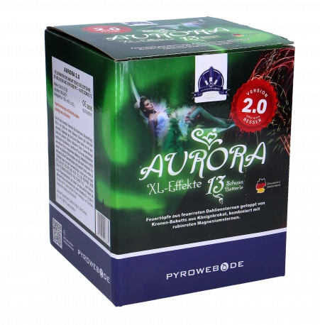 Aurora, 13 Schuss Feuerwerks-Batterie (Kal. 30mm)