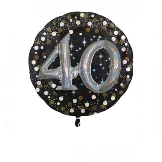 Ballon Folie Multi Sparkling 40