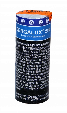 Bengalux 200 - Bengaltopf / Pyropot - Blau
