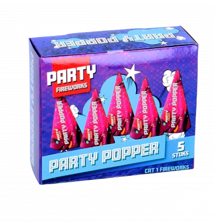 Party Popper, 4er