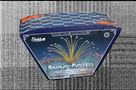 Brokat Pastell, 25-Schuss-Fächerbatterie