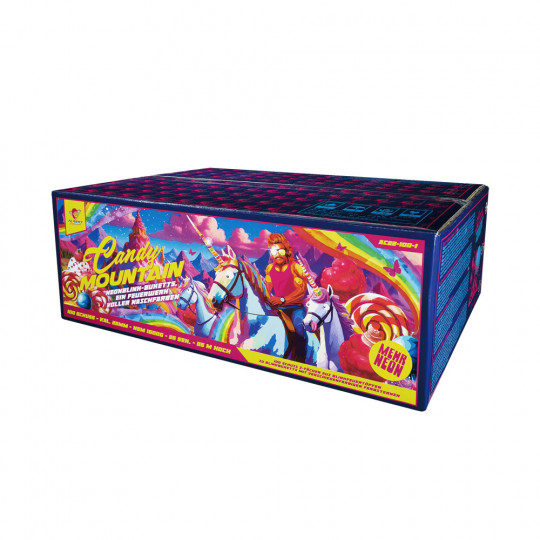 Candy Mountain, 100-Schuss-Verbundfeuerwerk
