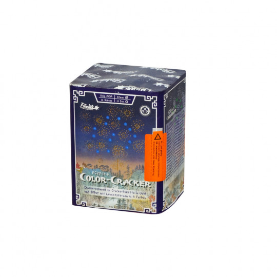 Color Cracker, 16-Schuss-Batterie