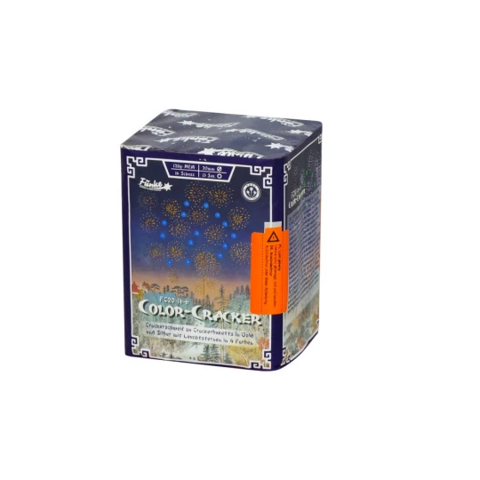 Color Cracker, 16-Schuss-Batterie