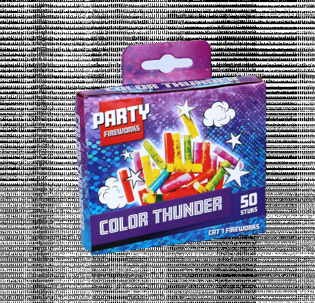 Color Thunders, 50er Schachtel
