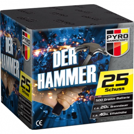 Der Hammer, 25-Schuss-Batterie
