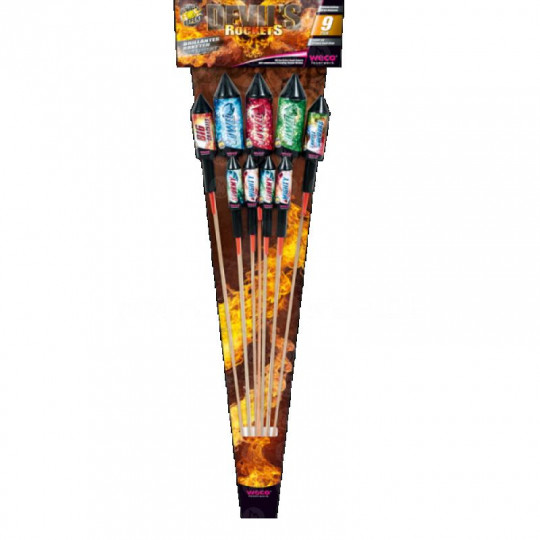 Devil Rockets, 9er Raketen-Set