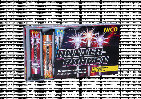 Donnerröhren, 10er Schachtel