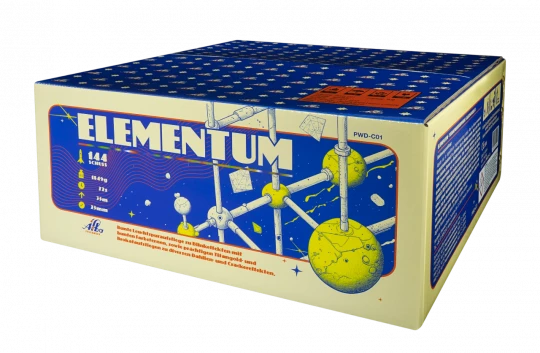 Elementum - 144 Schuss Verbundfeuerwerk