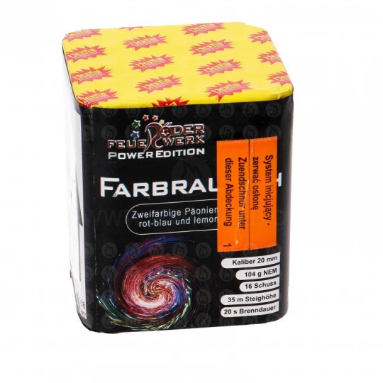 Farbrausch, 16 Schuss Batterie