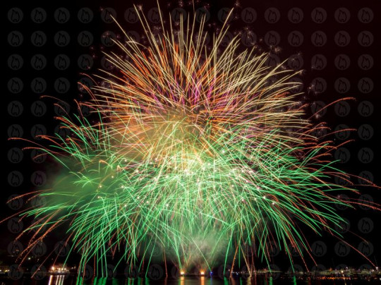 Feuerwerk Poster - Rapallo