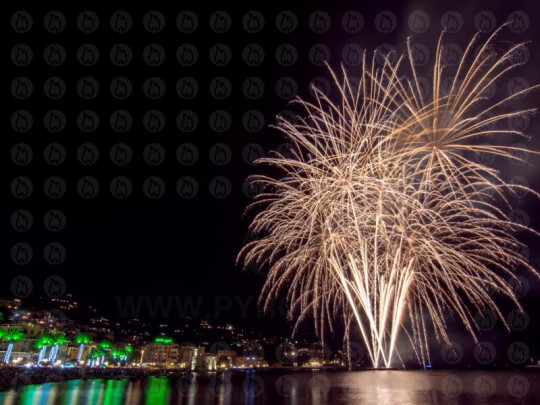 Feuerwerk Poster - Rapallo