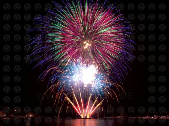 Feuerwerk Poster - Rapallo