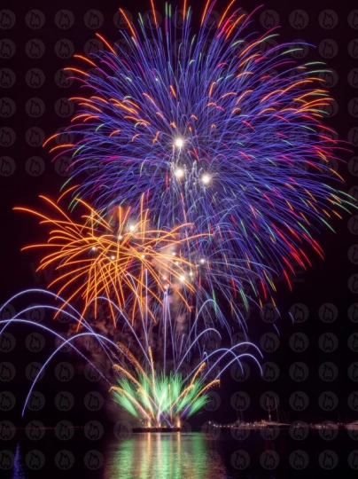 Feuerwerk Poster - Rapallo