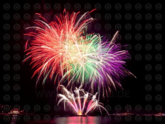 Feuerwerk Poster - Rapallo