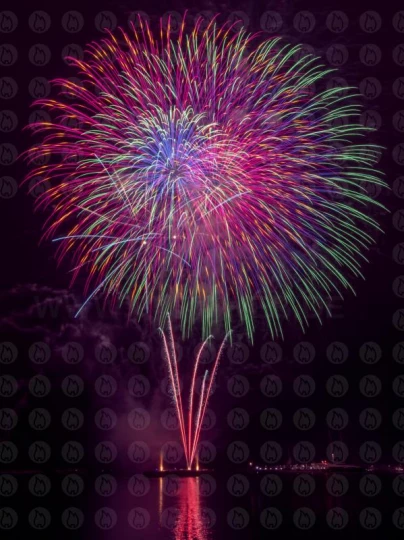 Feuerwerk Poster - Rapallo