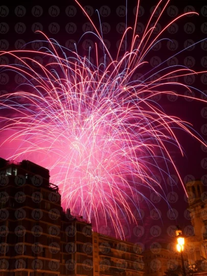 Feuerwerk Poster - Valencia