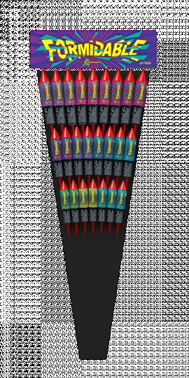 Formidable, 24er-Raketenset