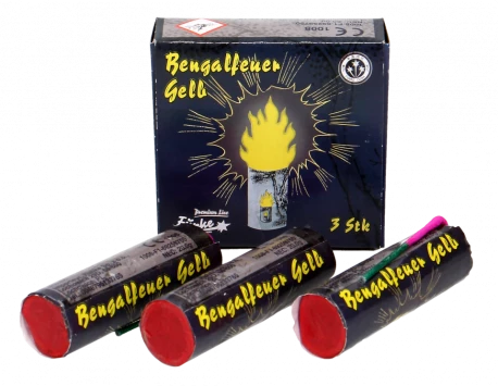 Funke Bengalfeuer Gelb