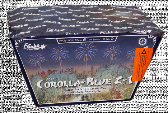 Funke Corolla-Blue Z-1, 49-Schuss-Fächerbatterie