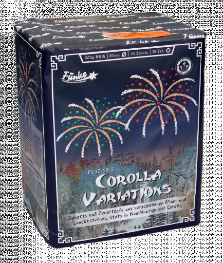 Funke Corolla Variations, 20 Schuss Batterie