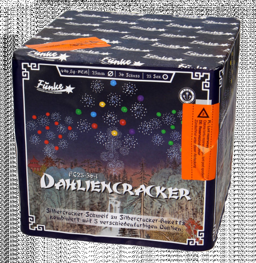 Funke Dahliencracker, 36-Schuss-Batterie