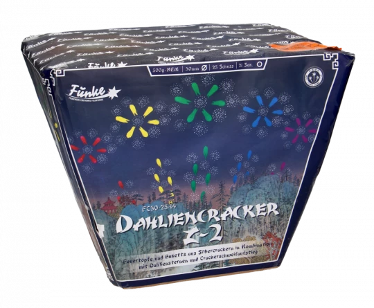 Funke Dahliencracker Z-2, 25 Schuss Batterie