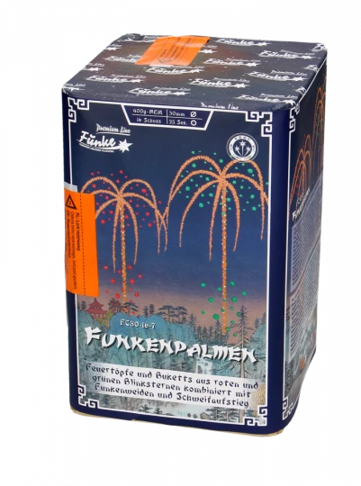 Funke Funkenpalmen, 16 Schuss Batterie