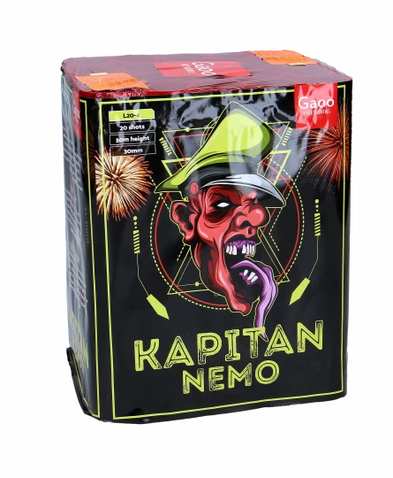 Kapitan Nemo, 20 Schuss Batterie