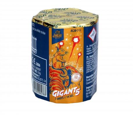 Gigant 5 , 7-Schuss-Batterie
