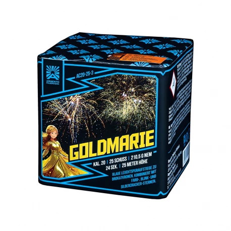 Goldmarie, 25-Schuss-Batterie