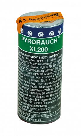 Großer Rauchtopf - Pyrorauch XL200, GRÜN