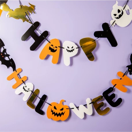 Halloween Letter Banner