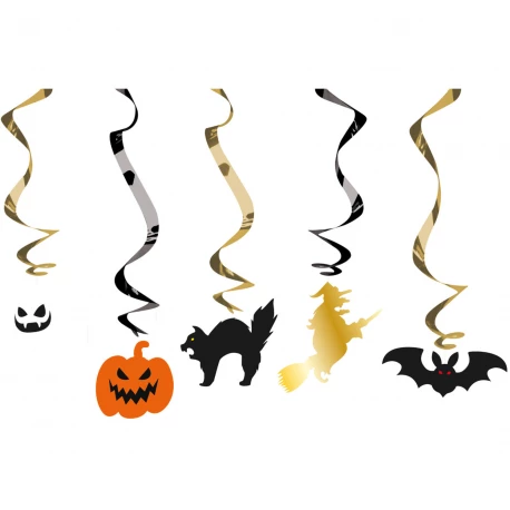 Halloween Swirl Deco