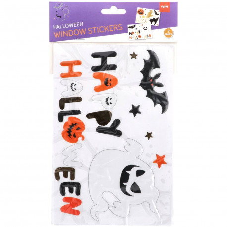 Halloween Window Stickers Figuren