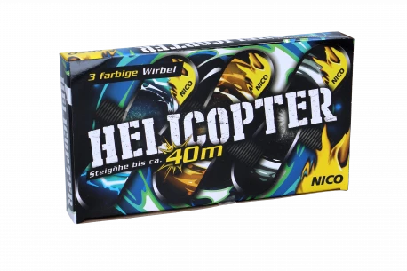 Helicopter, 3er Set Feuervögel