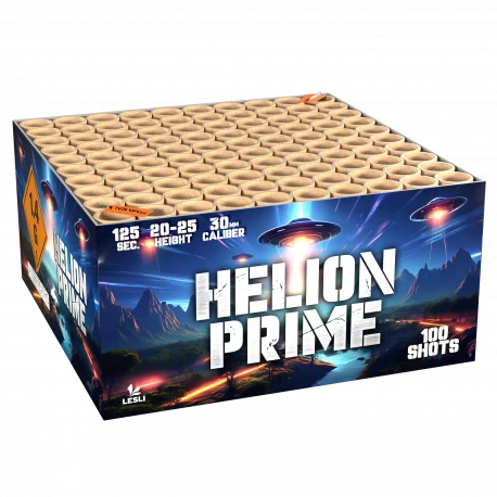 Helion Prime, 100-Schuss-Verbundfeuerwerk im Käfig