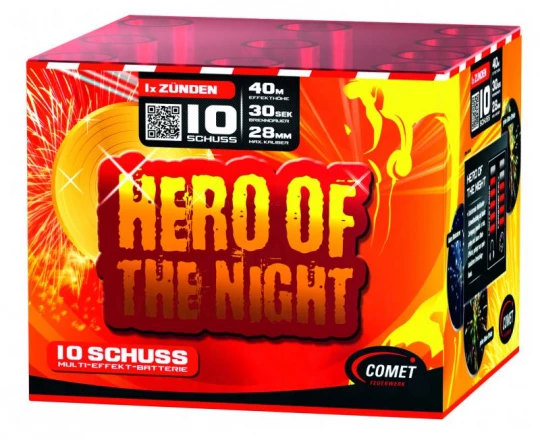 Hero of the Night, 10-Schuss-Batterie
