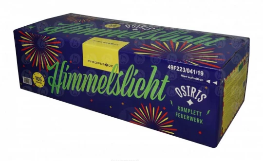 Himmelslicht Osiris - 190 Schuss Premium-Pyro-Show