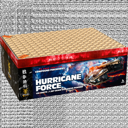 Hurricane Force, 192-Schuss-Verbundfeuerwerk