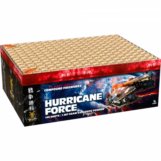 Hurricane Force, 192-Schuss-Verbundfeuerwerk