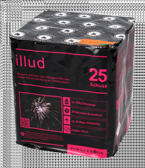 Illud, 25 Schuss Batterie