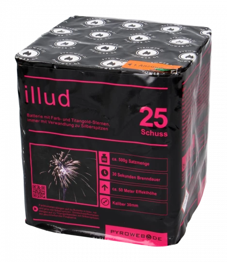 Illud, 25 Schuss Batterie