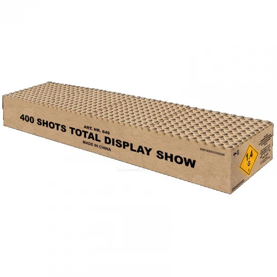 400 Shots Total Display Show, 400-Schuss-Verbundfeuerwerk